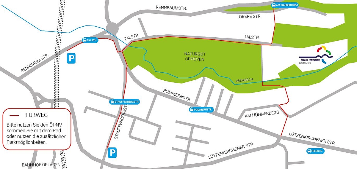 Anfahrtsskizze Bad Wiembachtal
